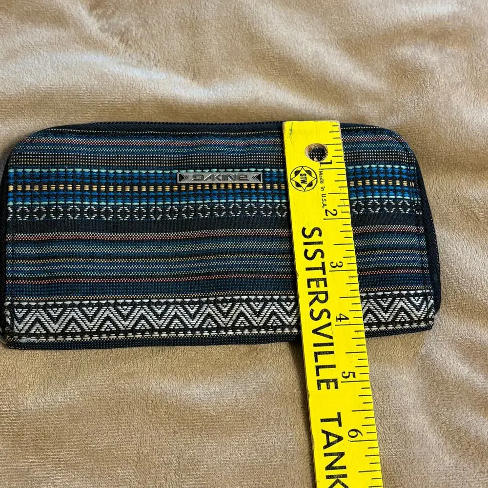 Dakine Zip Wallet Lumen Blue Multicolor Zip-Around